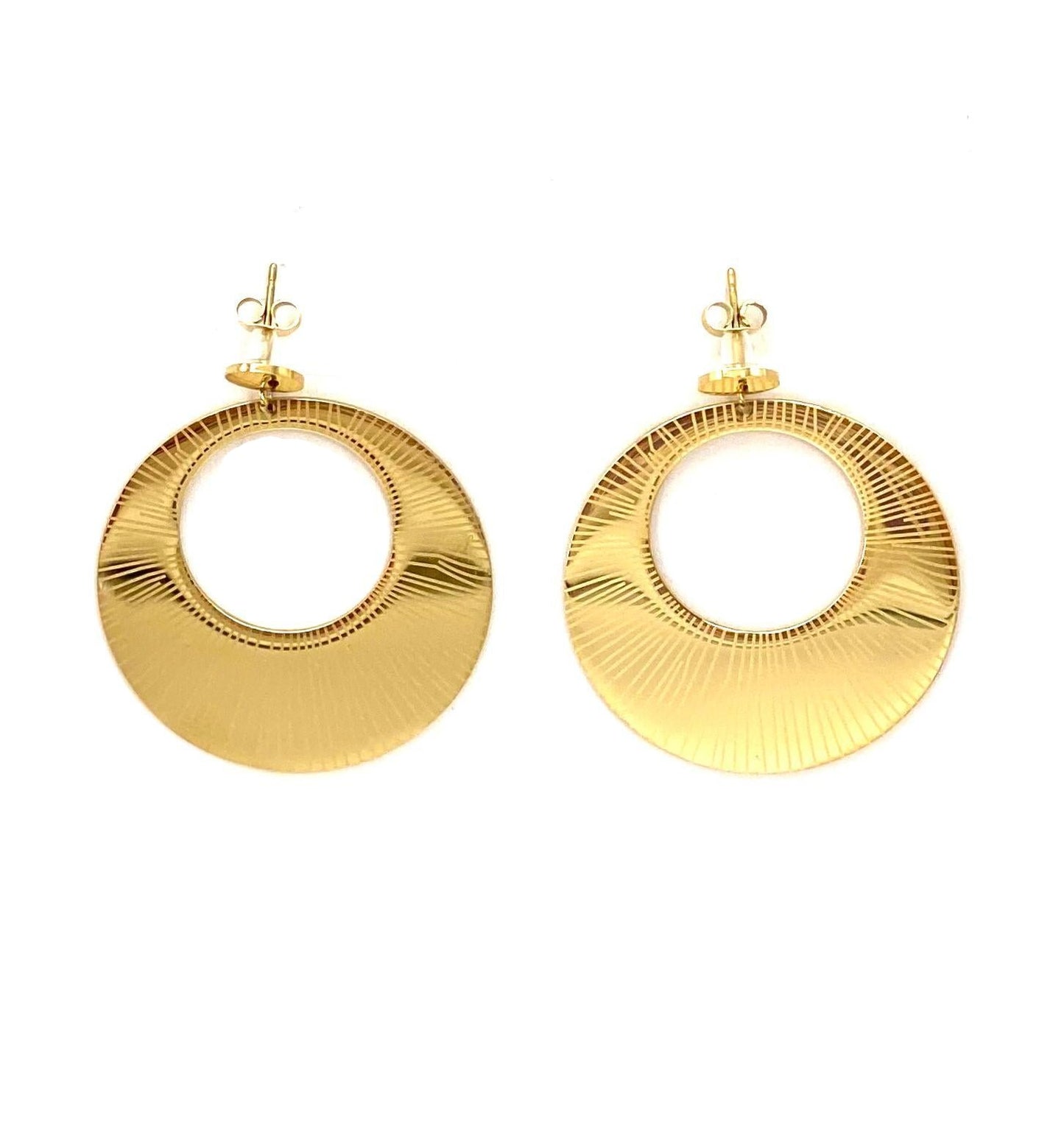 pendientes acero inoxidable para mujer con forma de Geometría Redonda