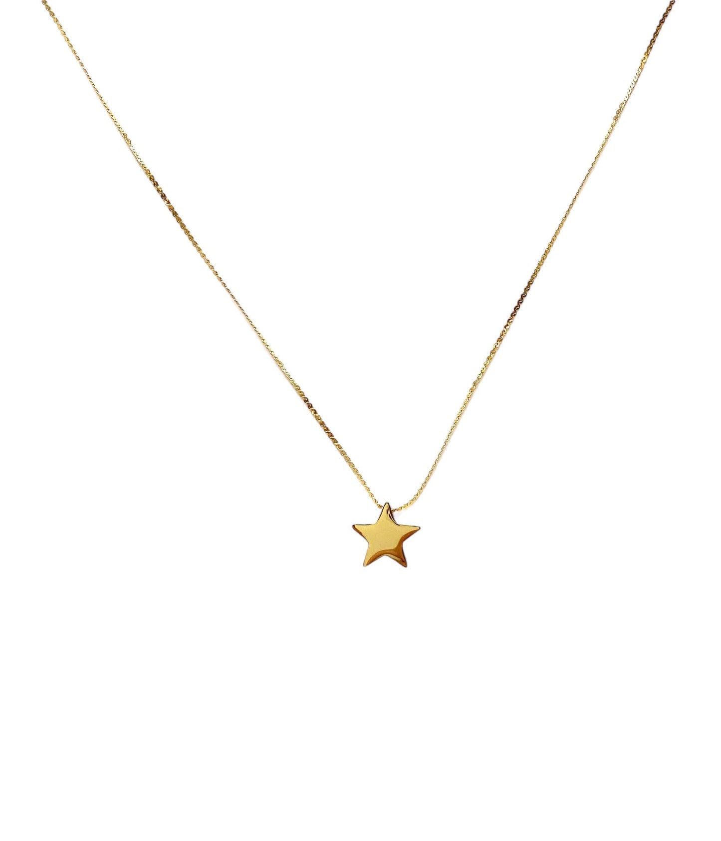 collar acero inoxidable mujer con forma de Estrella