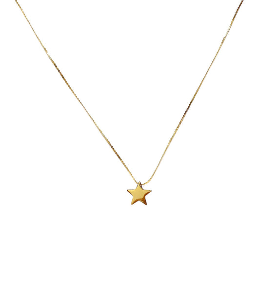 collar acero inoxidable mujer con forma de Estrella