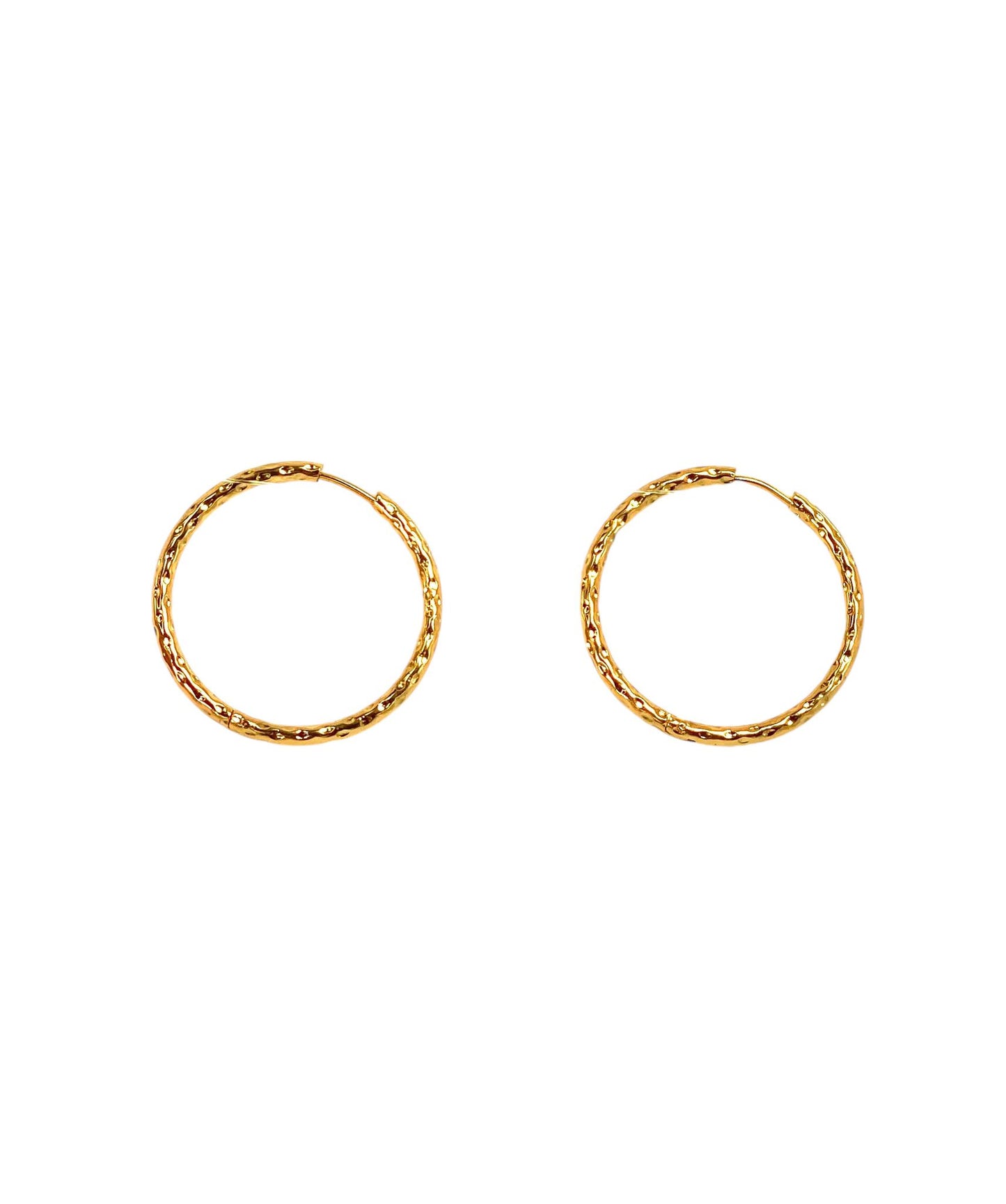 pendientes acero inoxidable para mujer con forma de circulo